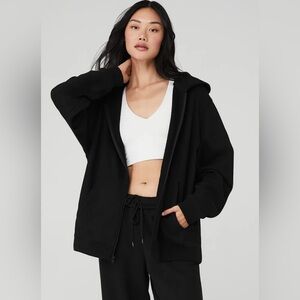 Alo Yoga Renown Heavy Weight Full Zip Hoodie